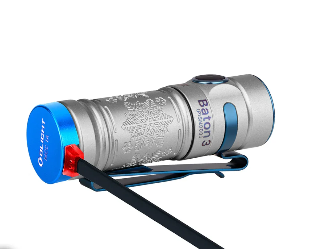 LIMITED EDITION - Olight I3T EOS Titanium Damascus — THE KING OF CAMO